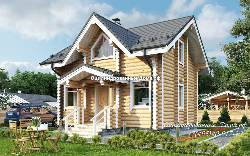 Дом из бревна Новосельцы