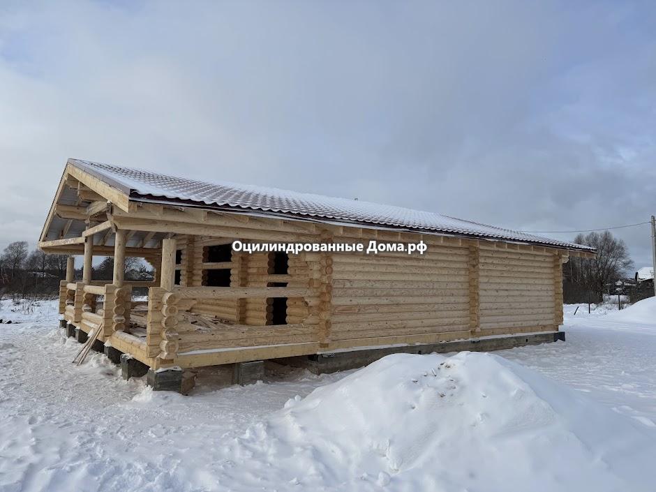 Дом из бревна ДЕРЕВЕНСКИЙ